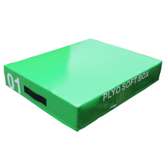 PROSPEC Plyometric Box Soft Foam 01 Green - Click Image to Close